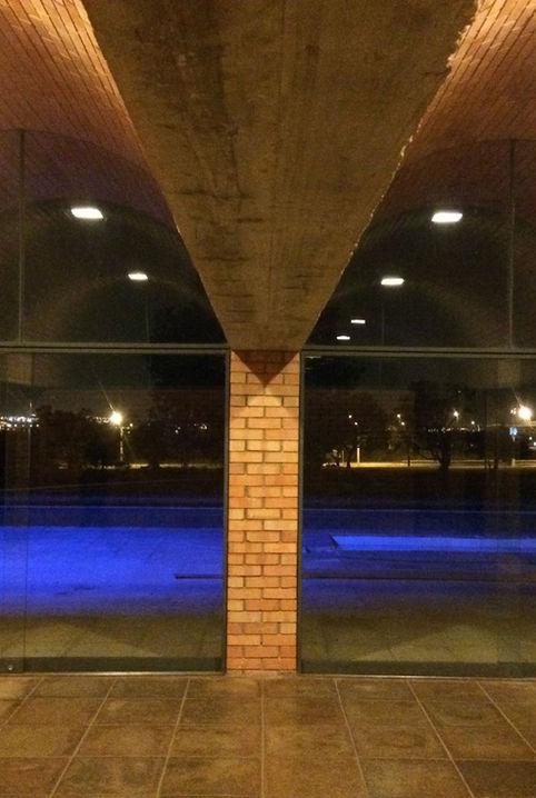 Residência Nivaldo Borges - Aspecto das áreas de circulação_Fonte - Nivaldo Andrade