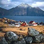 Gjógv village in the Faroe Islands, travel and landscape photography by Andrija Ilic Images, Faroe Islands photo tours