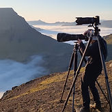Photographers above the clouds during a Faroe Islands photo tour with Andrija Ilic Images