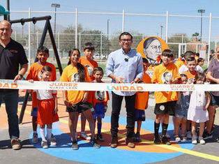 En 70 días... Entrega Félix Arratia un nuevo Espacio de Unidad en Hacienda Real; el 34 de 100