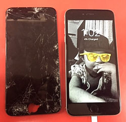 IPhone 6 plus screen change