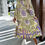 Thumbnail: Abstract Print Tiered Maxi Dress with Belt