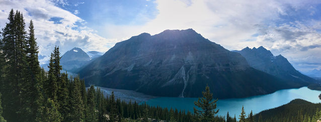 Peyto-Lake, Kanada, Bow Summit