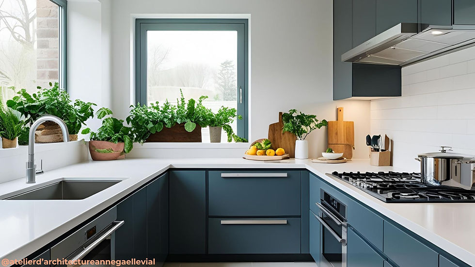 Moderniser une cuisine - Atelier d'Architecture Anne-Gaelle VIAL