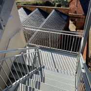 fire escape stairs