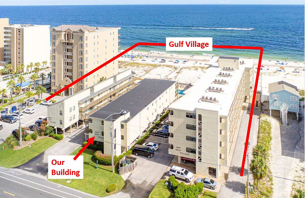 Gulf Village Aerial