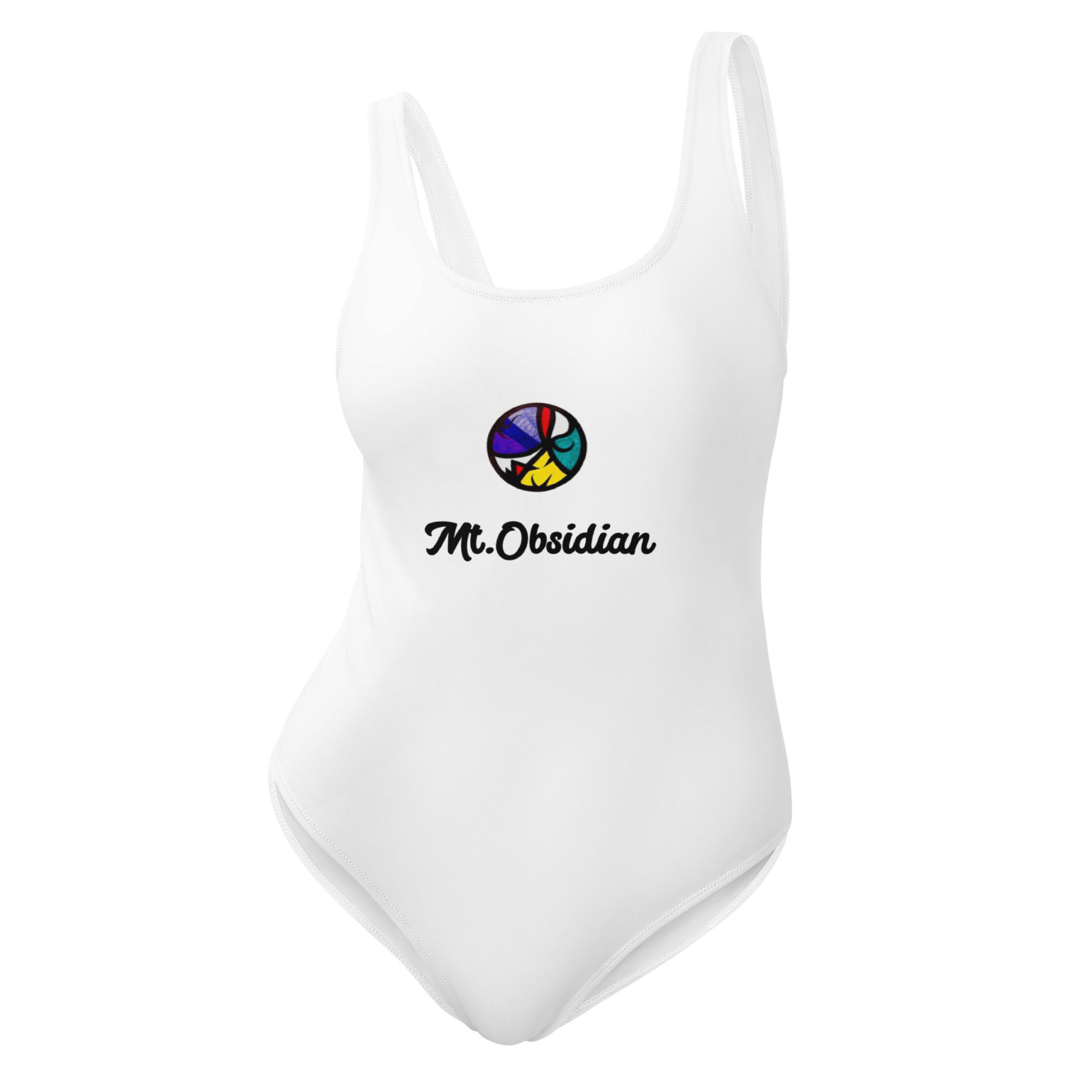Mt.Obsidian - Classic logo - Womens One-Piece Swimsuit