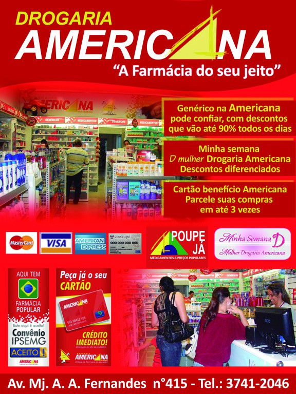 Drogaria Americana NOVO 2015