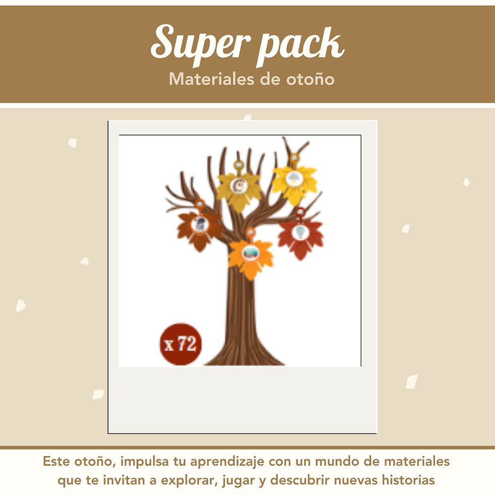 Miniatura: Super pack. Materiales de otoño