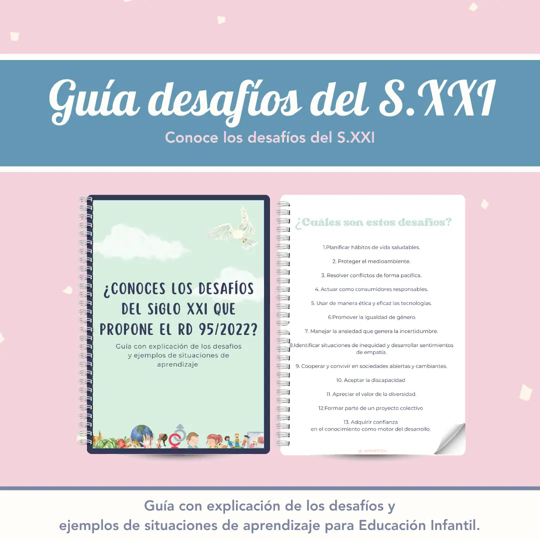 Guía de situaciones de aprendizaje basadas en desafíos reales para innovar en educación infantil y primaria