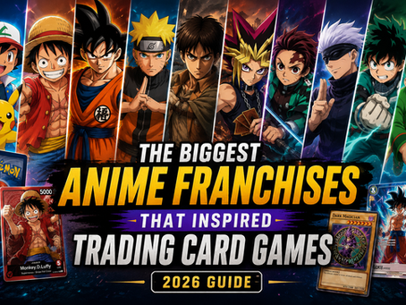 The Biggest Anime Franchises That Inspired Trading Card Games