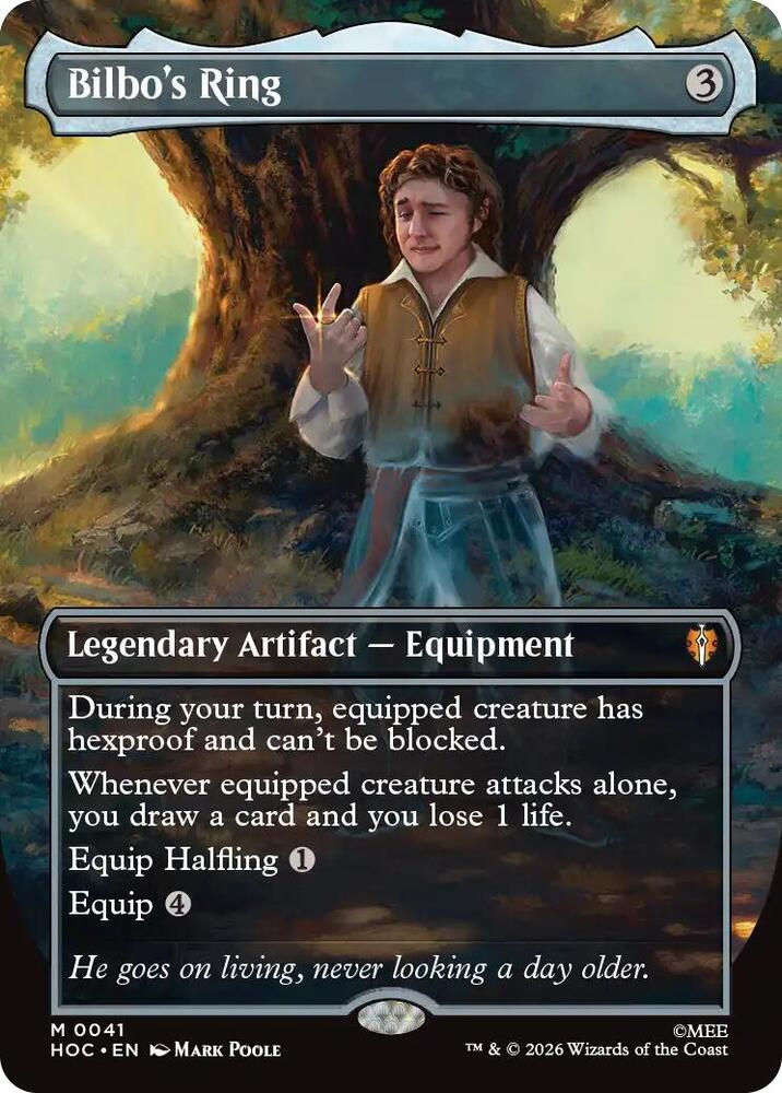 Bilbo's Ring (Borderless) - The Hobbit: Eternal-Legal (HOC)