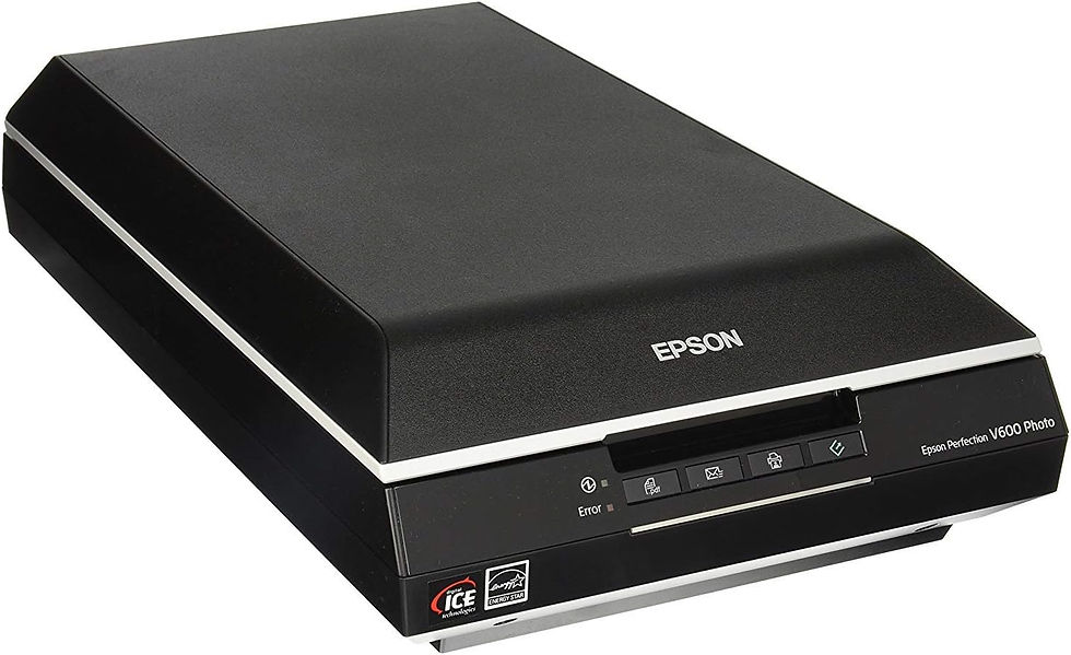 Epson Perfection V600 Photo Wired USB Connectivity Color Scanner - 6400 x 9600 dpi, Enlargements up to 17" x 22" Flatbed Image Scanner
