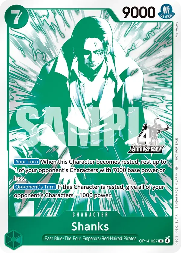 Shanks, OP14-027