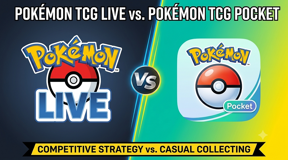Pokémon TCG Live vs. Pokémon TCG Pocket: Which Is Better?
