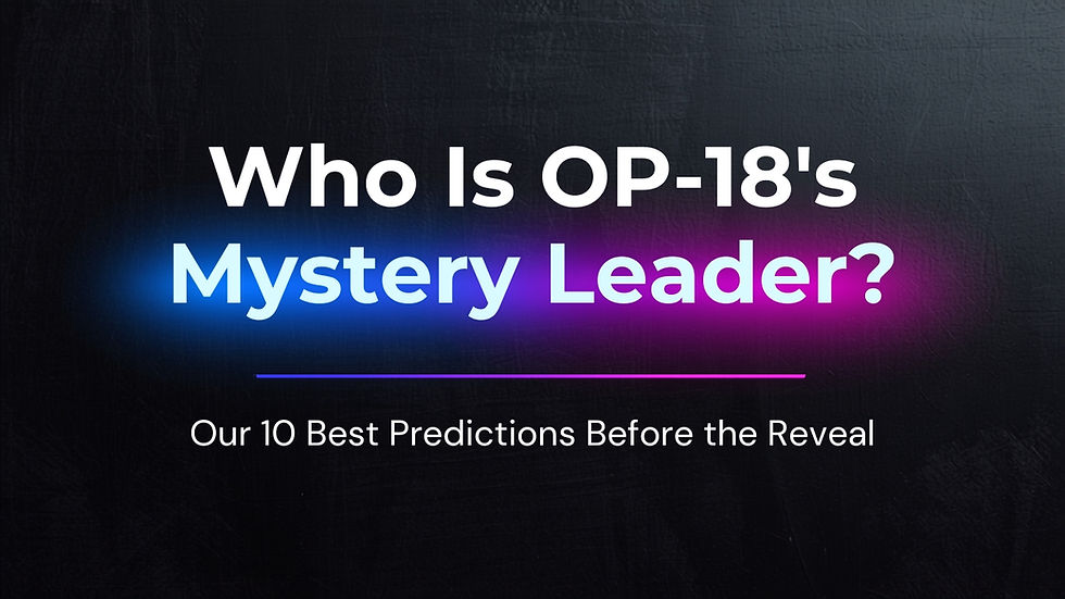 Who Is OP-18's Mystery Leader? Our One Piece Predictions Before the Reveal