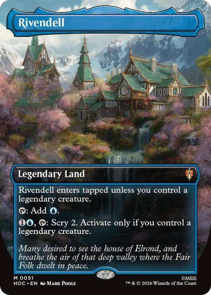 Rivendell (Borderless) - The Hobbit: Eternal-Legal (HOC)
