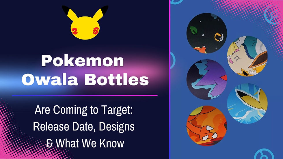 Pokemon Owala Bottles Are Coming to Target: Release Date, Designs & What We Know