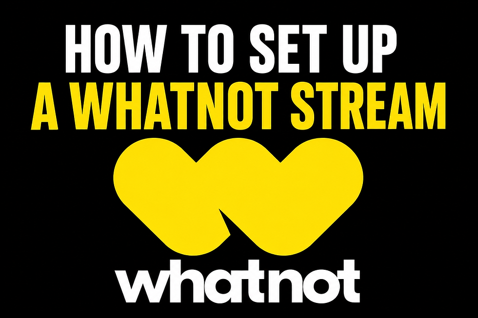 How to Set Up a Professional Whatnot Stream for Trading Cards (2026)