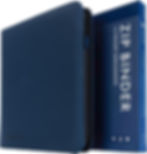 400+ Card Capacity Zipper Binder