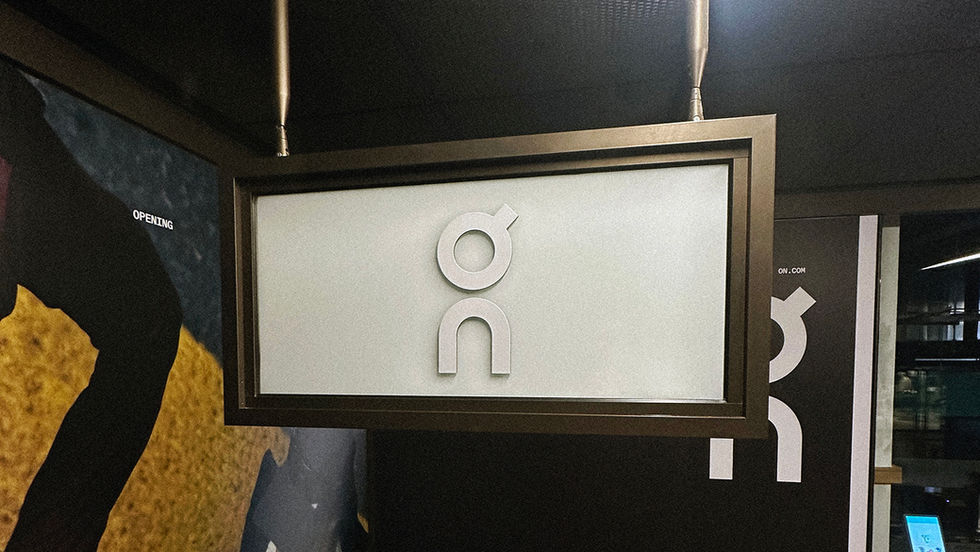 LED Signage for On Cloud at Battersea Power Station, London.