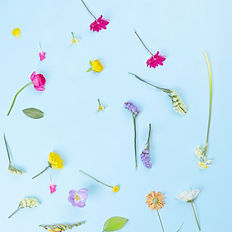 Papier mit Blumen