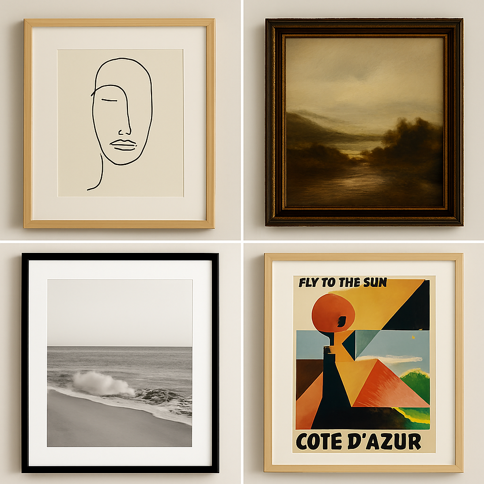 What is your go-to wall art style?