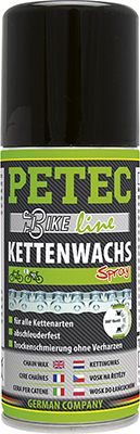 Kettenwachs Spray Petec Inhalt 100 ml