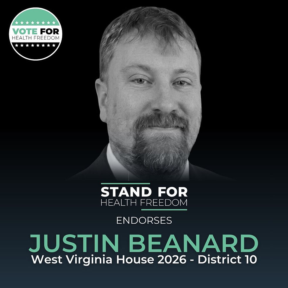 Justin Beanard for WV House District 10 endorsement graphic