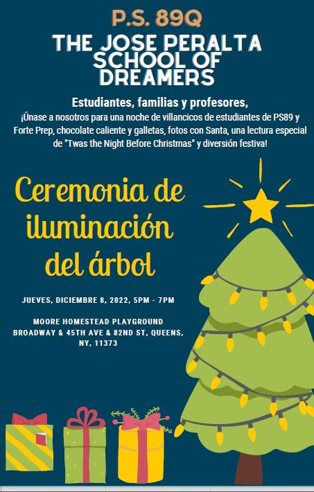 Tree Lighting Ceremony Information