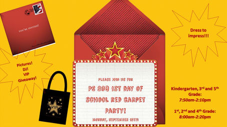 September 13th Red Carpet Welcome!