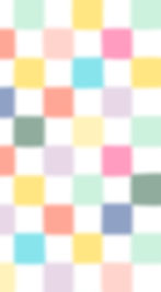 Colourful background pattern featuring pastel blocks of coral, yellow, mint, pink, lavender, blue arranged in a checkerboard