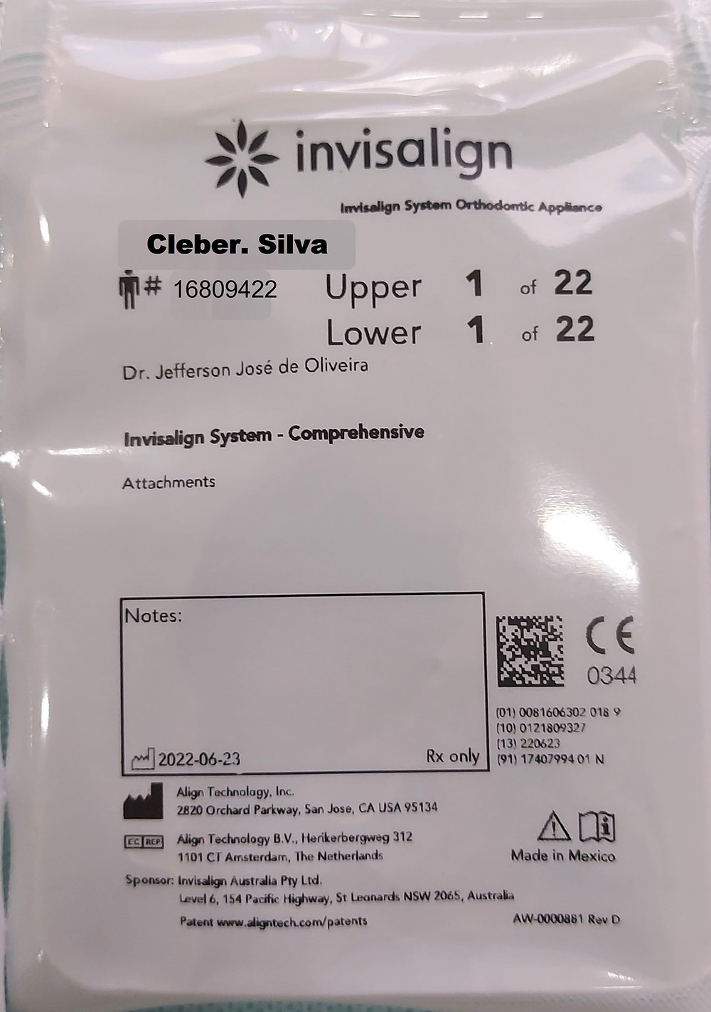Atente para as indicações do seu tratamento Invisalign.