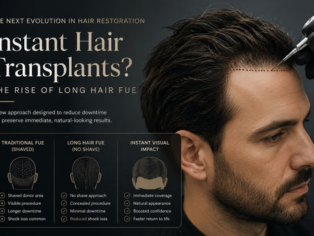 Instant Long Hair Transplants? The Rise of Long Hair FUE