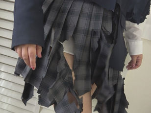 ブレザー制服・切り裂き1
