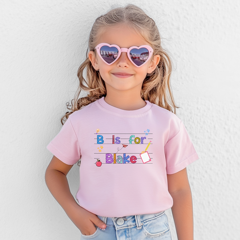 Thumbnail: ABC Tee-CUSTOMIZABLE!
