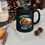 Thumbnail: I Otterly Adore You - Cute Otter Black Ceramic Mug