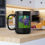Thumbnail: Bluebonnet bloom - Black Ceramic Mug