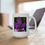 Thumbnail: Purple Lilac - White Ceramic Mug