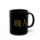 Thumbnail: Jian Ren (Bitch in Mandarin) Black Ceramic Mug
