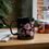 Thumbnail: Mountain Laurel - Black Ceramic Mug