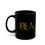 Thumbnail: Jian Ren (Bitch in Mandarin) Black Ceramic Mug