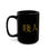 Thumbnail: Jian Ren (Bitch in Mandarin) Black Ceramic Mug