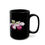 Thumbnail: Pink Ladies Slippers Black Ceramic Mug