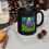 Thumbnail: Bluebonnet bloom - Black Ceramic Mug