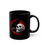 Thumbnail: Raven and Skull - Black Ceramic Mug