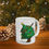 Thumbnail: Dabbing Christmas Tree - White Ceramic Mug