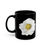 Thumbnail: Rosa Laevigata (Cherokee Rose) - Black Ceramic Mug