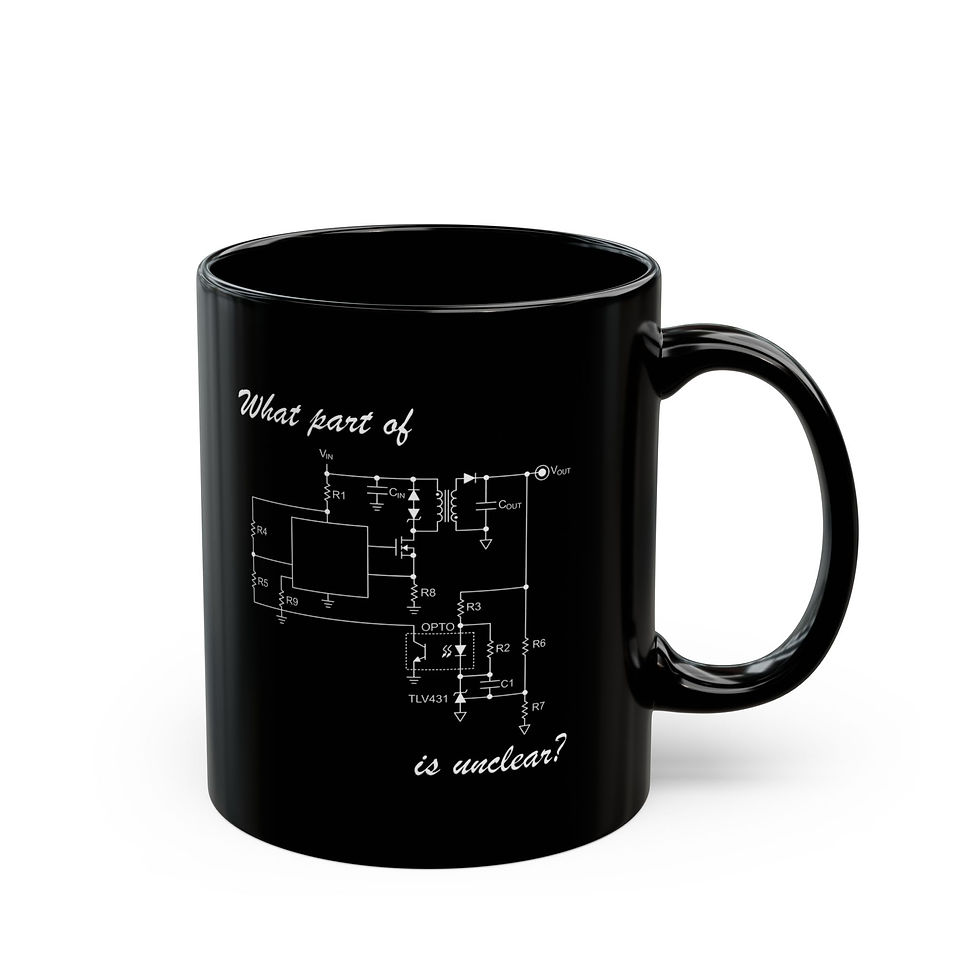 What Part of (Flyback Circuit Schematic) Don't You Get? - Ceramic Mug