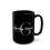 Thumbnail: Fashionable Lasing Gera Ceramic Black Mug